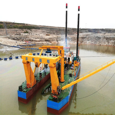 16 Inch Diesel Engine Hydraulic Cutter Suction Dredger with 350mm Discharge Pipe Diameter