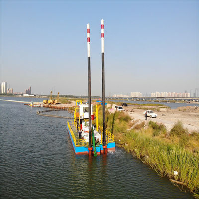 Cummins 100kw-2000kw Auxiliary Engine Powered Cutter Suction Dredger for Europe River Mud