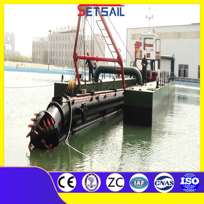 2000m3 Water Flow Hydraulic 12 Inch Cutter Suction Dredger with Booster Station No