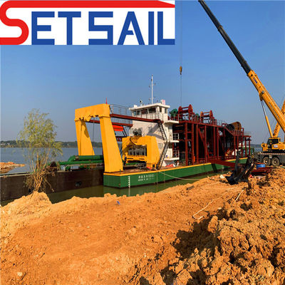Rexroth Parker Hydraulic Small Cutter Suction Sand Dredging Machine to Clean Reservoir