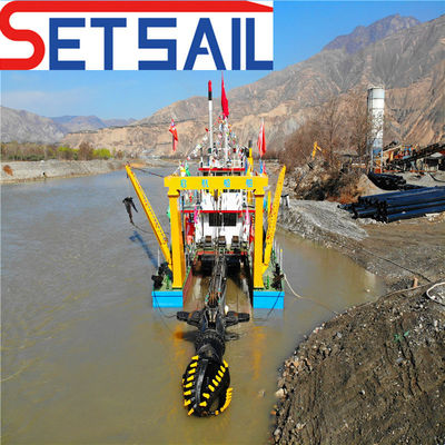 30m Maximum Dredging Depth Hydraulic Motor Cutter Suction Dredger for Dredging Project