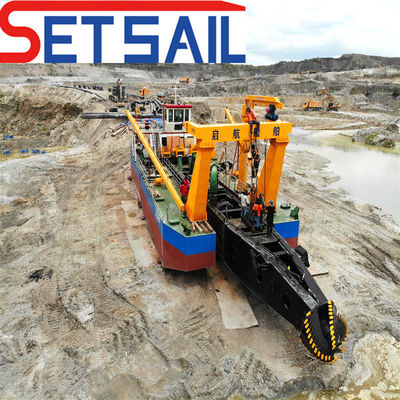 30kw-500kw Cutter Head Power Underwater Pump Cutter Suction Dredging Sand Machinery