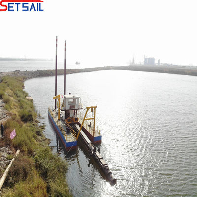 6 Inch Cutter Suction River Digging Sand Dredger with Rexroth Hydraulic and Monitoring