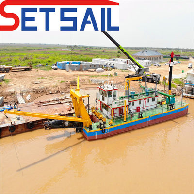 380t Total Weight Full Dismountable 26inch Cutter Suction Dredger for River Dredging
