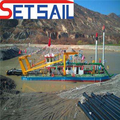 380t Diesel Engine Cutter Suction Dredger with 9000m3 Water Flow and 26inch Cutter