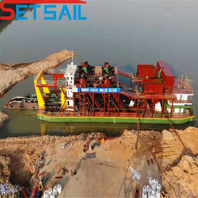 Performance with Siemens PLC 26inch Cutter Suction Dredger and Rexroth Hydraulic System