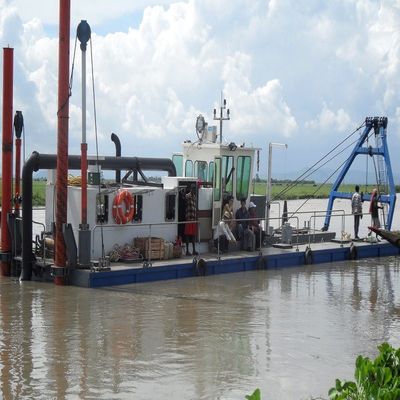 15 Meter Dredging Depth Diesel Power Type Cutter Suction Dredger with Concentration Meter
