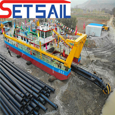 Shijiazhuang River Sand Pump 14 Inch Cutter Suction Sand Boat with 2.2 Meter Height