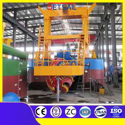 26 Inch Cutter Suction Sand Dredger QHCSD-345 with 600mm Discharge Pipe Inner Diameter