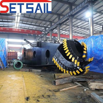 20 Inch Sand Dredger with Cyclone Type Hydrocyclone Output Distance 1500m Diesel Engine