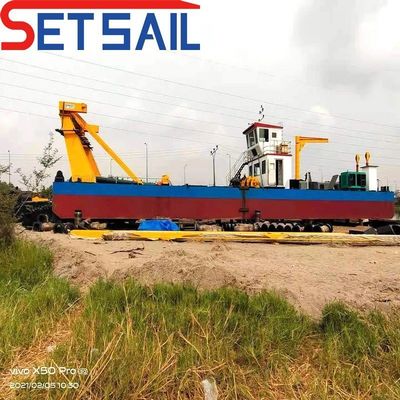 Underwater Excavation Cutter Suction Dredger with 55m Head and 2000m Discharge Distance
