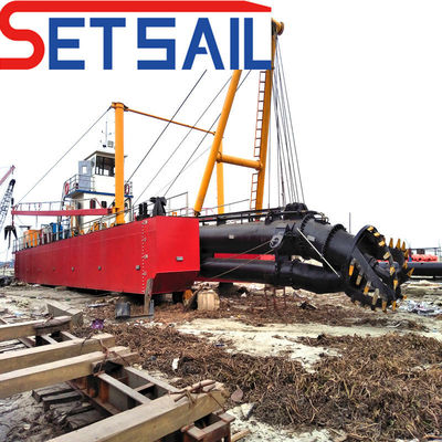 Non Self Propelled Clay and Mud Dredger Vessel with Pipeline 40000.000kg Gross Weight