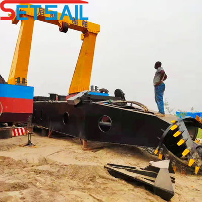 Hydrocyclone 26 Inch River Sand Dredging Boat with 6000 Cubic Meter Per Hour Water Flow