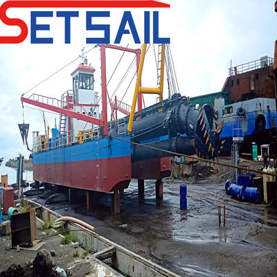 20inch River Sand Dredger with 2000mm Cutter Head Diameter and 5000m3 Water Flow