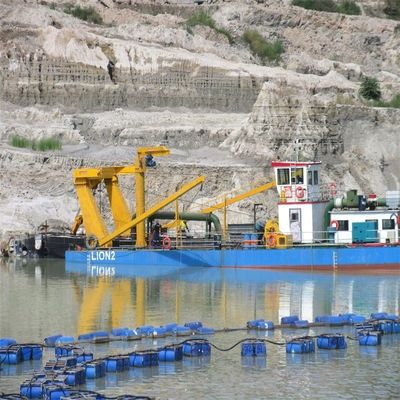 895 Kw Main Engine Power 18 Inch Cutter Suction Sand Dredger with Hydraulic Control System