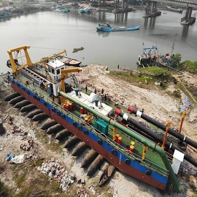 18m Dredging Depth Cutter Suction Dredger for Port Construction and Reservoir Dredging