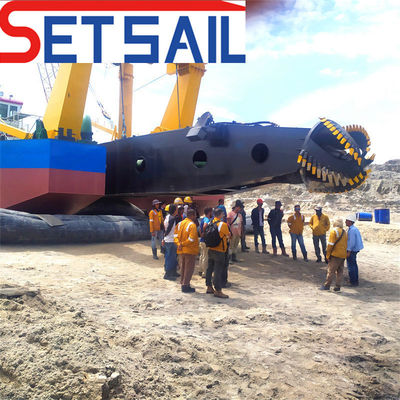 230t Total Weight CTS Slot Type 15m Dredging Depth Cutter Suction Dredger for River Sand