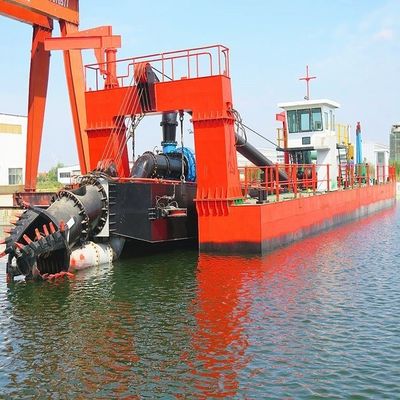 550 US Sand Pump Advanced Hydraulic System 22 Inch Cutter Suction Dredger with 1