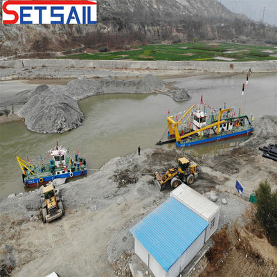 CTN Slot Type Customized 22 Inch Cutter Suction River Sand Dredger for Lake Box Structure