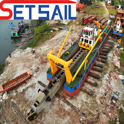 Corrosion Resistant 22 Inch Cutter Suction Dredger with 298 Kw Auxiliary Engine Power