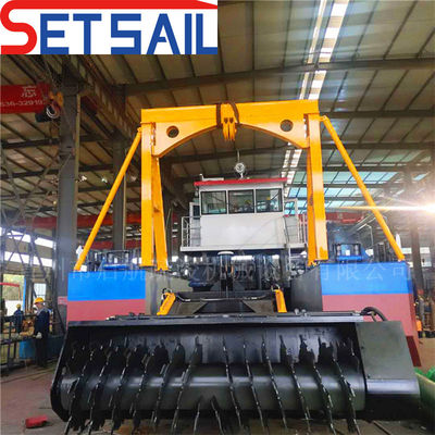 Customized Request Advanced Trailing Hopper Suction Sand Dredger for River Mud