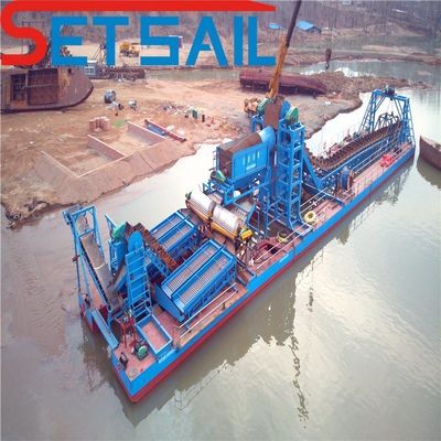 Customization Bucket Chain River Mining Gold Diamond Machine for Tin Customized Request