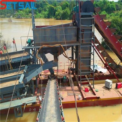 Electric Power and Chain Bucket Type Sand Dredger with Tremendous Capacity 60m3-500m3
