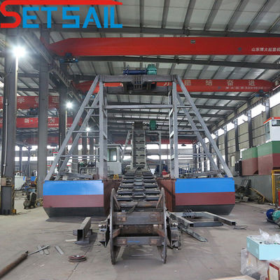Chain Bucket Lake Diamond Machinery for River Gold Hull Dimension 23m-49m and QHSS-8