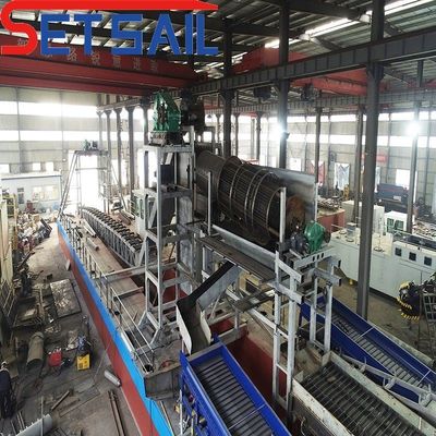 Initial Payment Large Capacity Chain Bucket River Gold Dredger Hight 1.0m-2m Capacity