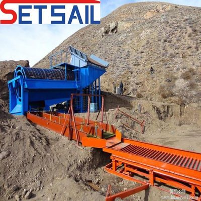 Gold Machinery Generator Sets with Jigging Equipment 2 Meter Built Chute Working Length