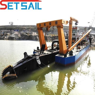 Fada Gerbox 8 Inch Cutter Sucion Dredger with 1.5m Height and Hydraulic Diesel Engine
