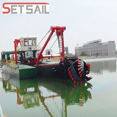 Customized Rexroth Control System Hydraulic Cummins Engine Dredger for River Sand