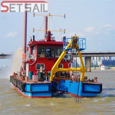 Customized Rexroth Control System Hydraulic Cummins Engine Dredger for River Sand
