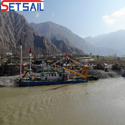 Customized Hydraulic Cutter Suction Sand Dredger using Fada Gearbox for Customer Requirements