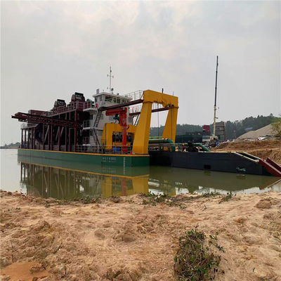 Customized 10m Dredging Depth Water Flow 1500m3 Cutter Suction Dredger for Bangladesh