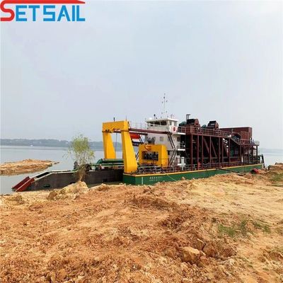 Port Dredging Cutter Suction Dredger with Cummins Diesel Engine and CE Certification
