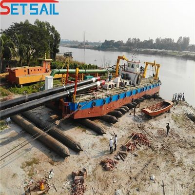 Port Dredging Cutter Suction Dredger with Cummins Diesel Engine and CE Certification