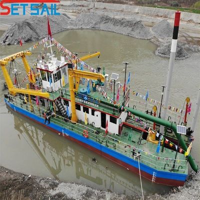 Port Dredging Cutter Suction Dredger with Cummins Diesel Engine and CE Certification