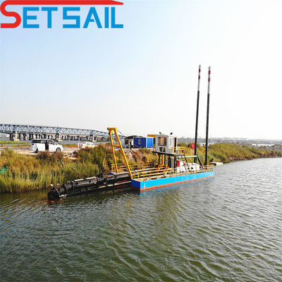 Powerful Diesel Engine Cutter Suction Dredger for Mud Dredging and Sand Extraction