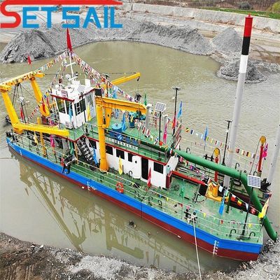 Powerful Diesel Engine Cutter Suction Dredger for Mud Dredging and Sand Extraction