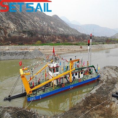 Powerful Diesel Engine Cutter Suction Dredger for Mud Dredging and Sand Extraction