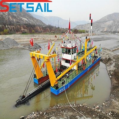 Powerful Diesel Engine Cutter Suction Dredger for Mud Dredging and Sand Extraction