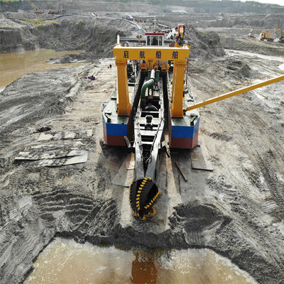 Hydraulic Cutter Head Cutter Suction Dredging Dredger with Siemens PLC Control System