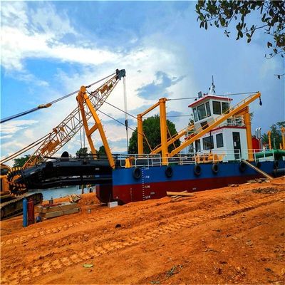 12 Inch Cutter Suction Sand Dredger with Cyclone Type Dense Medium and Diesel Engine