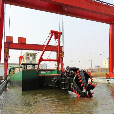 1500m3 Water Flow 12inch Hydraulic Cutter Suction Dredger for Dredging Equipment