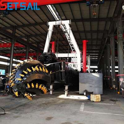 Diesel Power Type 14 Inch Water Flow 2000 Cutter Suction Dredger with Pump Size 350