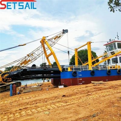Diesel Power Type 14 Inch Water Flow 2000 Cutter Suction Dredger with Pump Size 350