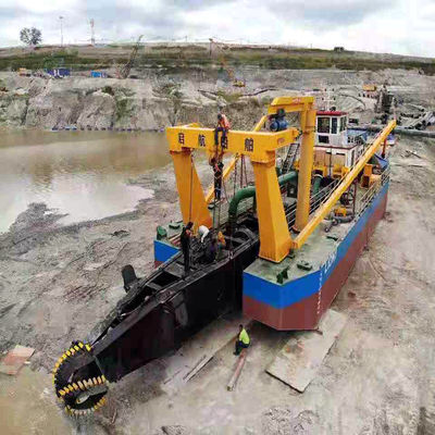 16 Inch Diesel Engine Hydraulic Cutter Suction Dredger with 350mm Discharge Pipe Diameter