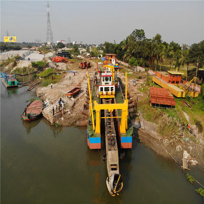 Shijiazhuang Slurry Pump Used in 39m Cutter Suction Dredger for Dredging Project