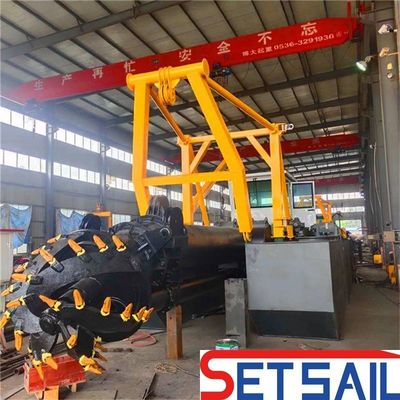 US Currency 8inch Cutter Suction Dredger Used in River with Hydraulic Control System
